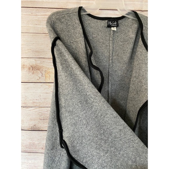 Making it Big on the Plus Side Thick Long Open Front Cardigan Sweater 2X Thick - Picture 6 of 8